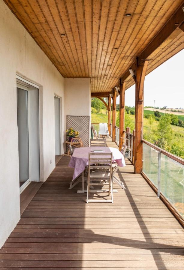 La Découverte, Jacuzzi, Sauna, et Terrasse avec vue sur lac à la campagne entre Toulouse et Auch Vila Catonvielle Exterior foto